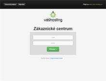 Tablet Screenshot of centrum.vas-hosting.cz
